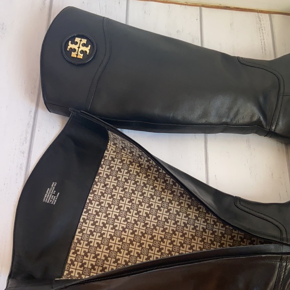Tory Burch Black Ashlynn Knee High boots - Picture 5 of 10